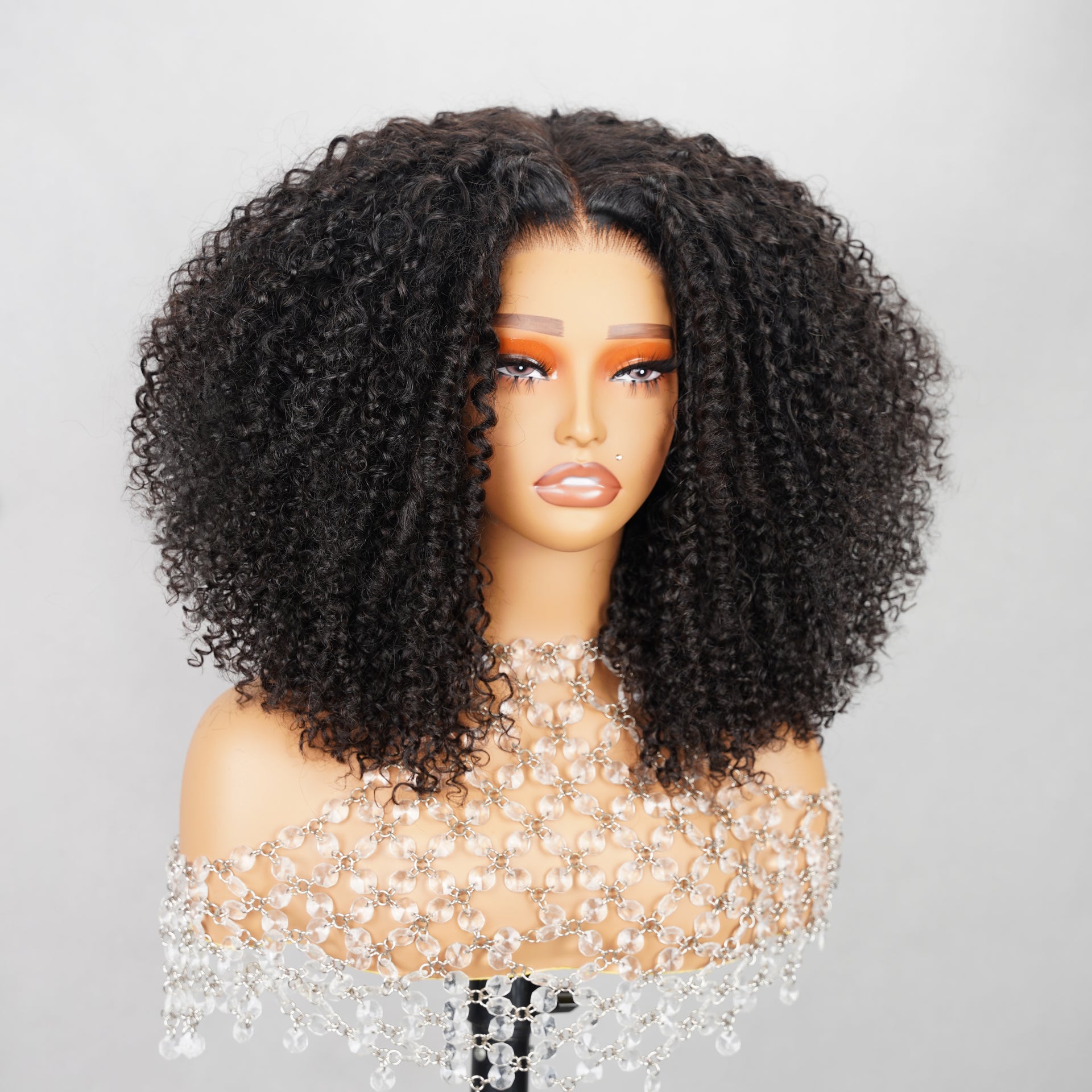 Transparent Lace Bob Wig.