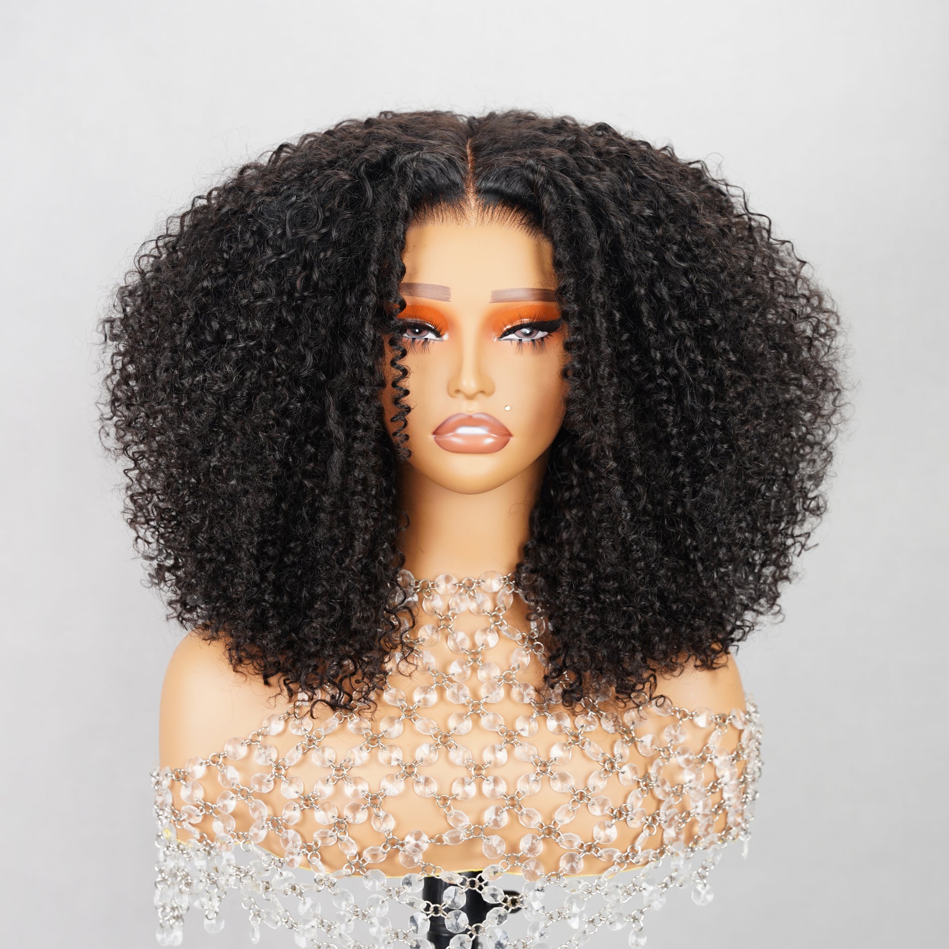 Transparent Lace Bob Wig.