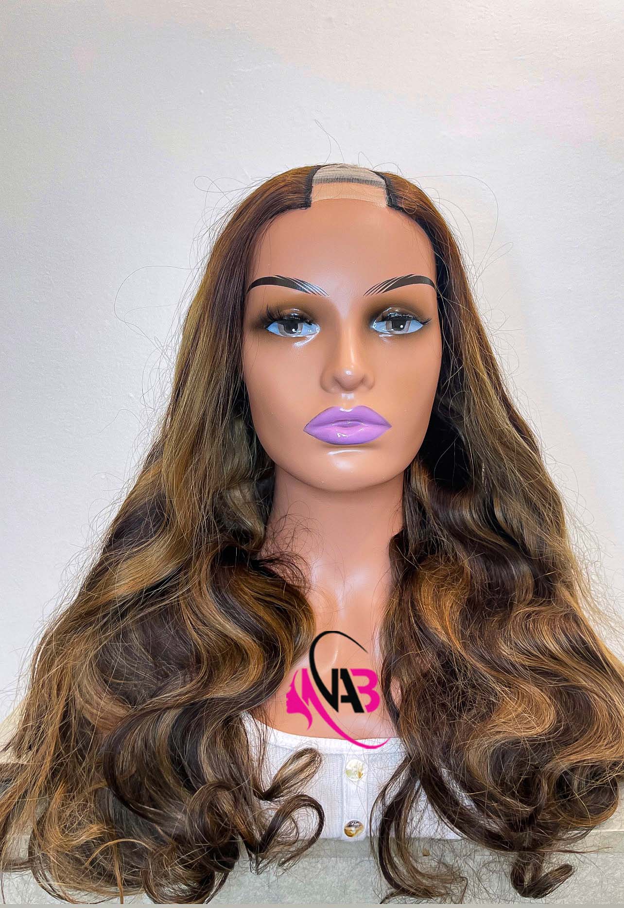 Straight wave u-part colored 100% Natural Human Hair