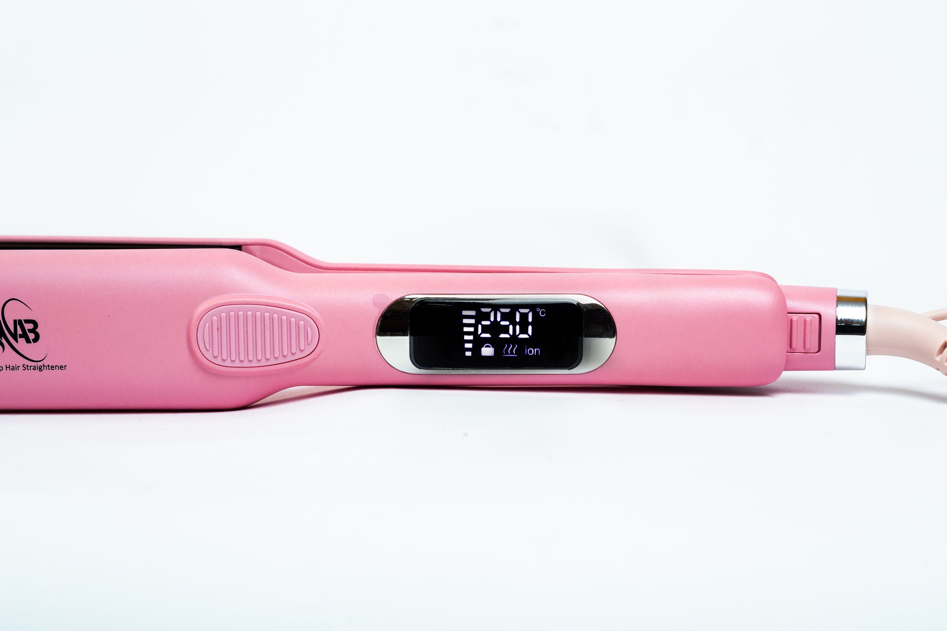 Professional Black Titanium Ionic Hair Straightener