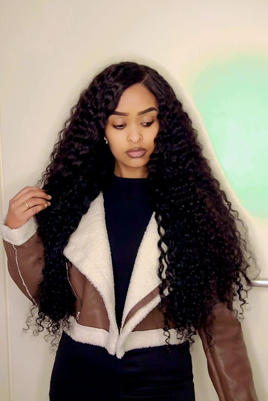 Deep Wave 100% Natural Human Hair.