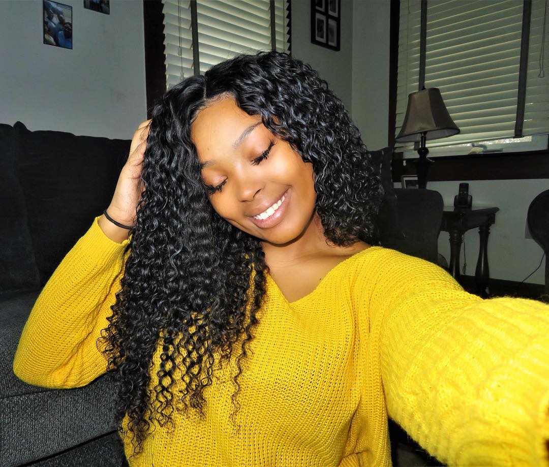 Lace Wig Picture Style.